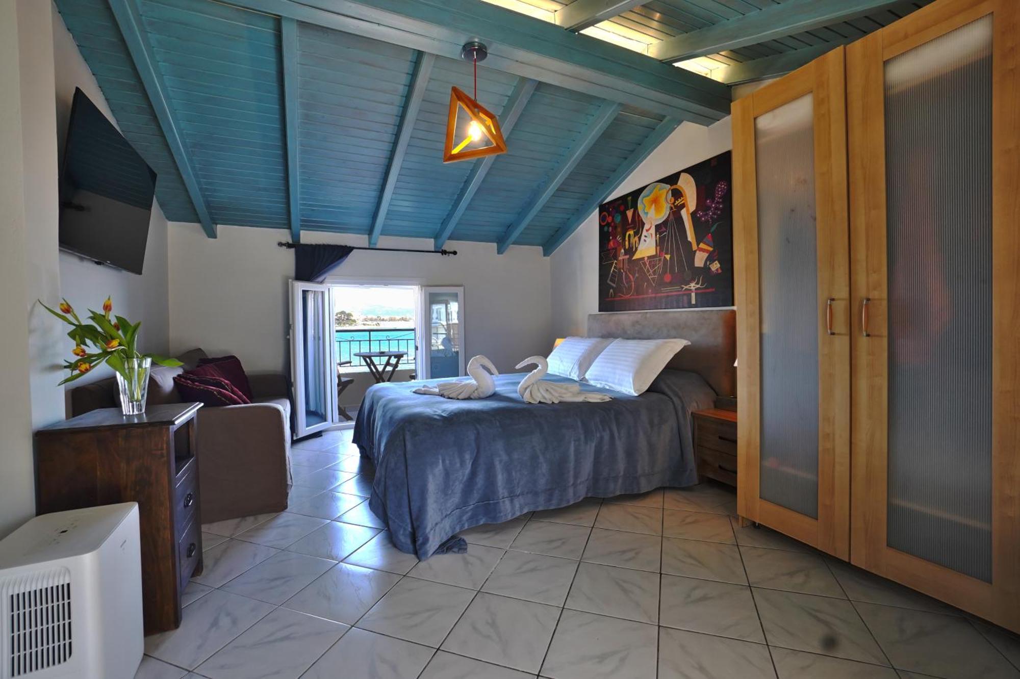 Anemomilos Sea View Penthouse Korfu Dış mekan fotoğraf