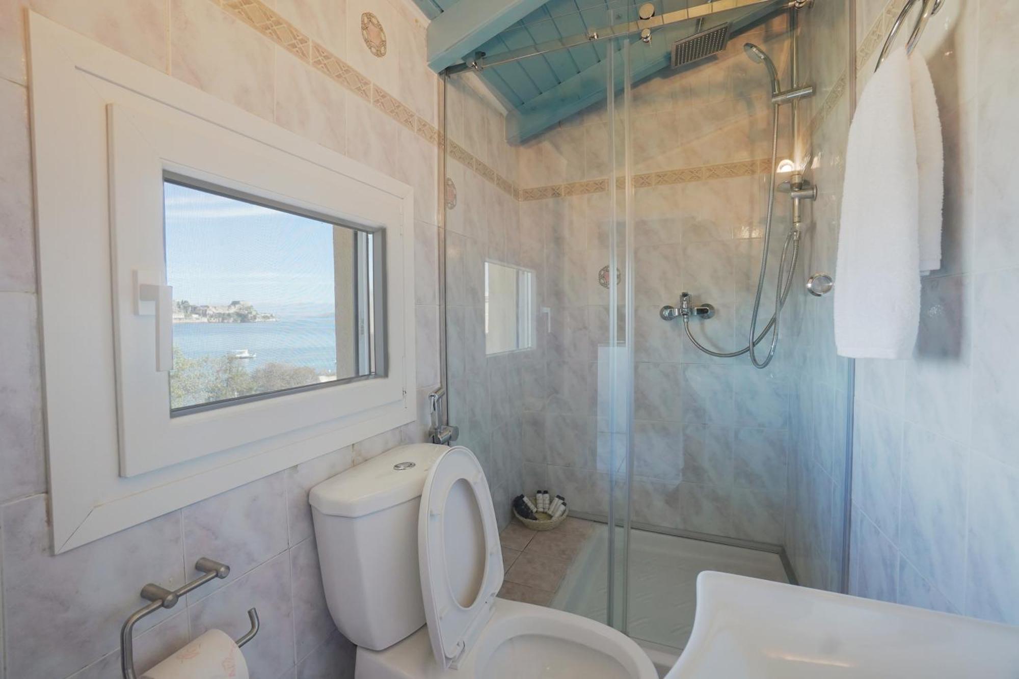 Anemomilos Sea View Penthouse Korfu Dış mekan fotoğraf