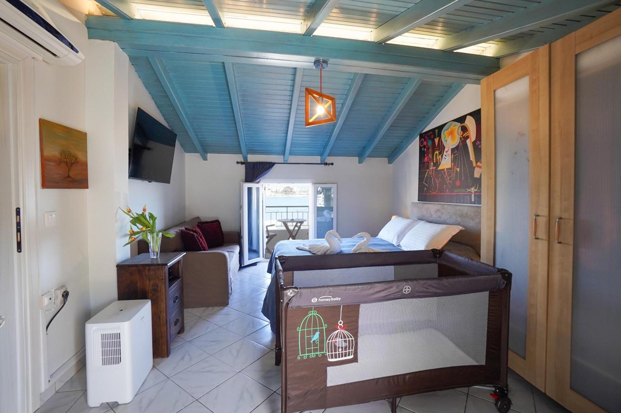 Anemomilos Sea View Penthouse Korfu Dış mekan fotoğraf